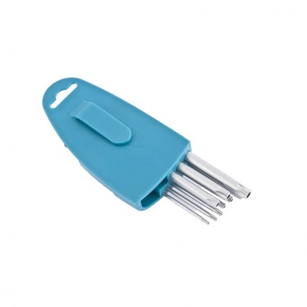 Набор ключей имбусовых TORX-TT T10-T50 удлиненные S2 сатинированные 9 шт Gross 16407 купить в Уфе