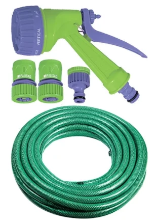 Набор поливочный, шланг 3/4" 15м, 7-реж пистолет, соед., адаптер  PALISAD 67422 купить в Уфе