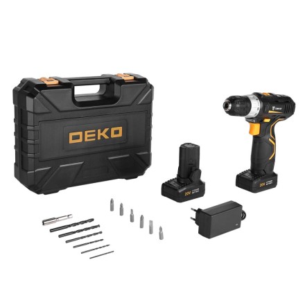 Дрель аккумуляторная в наборе DEKO GCD20DU3 SET5, 063-4145 купить в Уфе