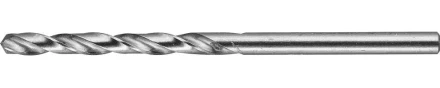 Сверло ЗУБР &quot;ЭКСПЕРТ&quot;  по металлу, цилиндрический хвостовик, быстрорежущая сталь Р6М5, класс точности А1, 3,5х70мм 4-29625-070-3.5 купить в Уфе