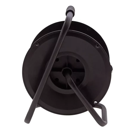 Удлинитель силовой 30 м Сибртех 95863, 16А, тип УХ10, ПВС, на кабельной катушке, 4 розетки без заземления купить в Уфе