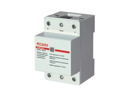 Блок защиты по напряжению Ресанта 40A купить в Уфе