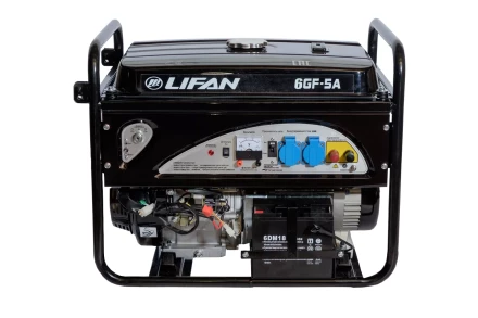 Бензогенератор LIFAN 6GF-5A автомат купить в Уфе