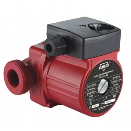 Насос циркуляционный для отопления НЦ 2513/4Э ELITECH купить в Уфе