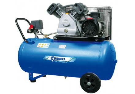 Компрессор масляный поршневой ременной СБ 4/С-100 LB 30 Remeza купить в Уфе