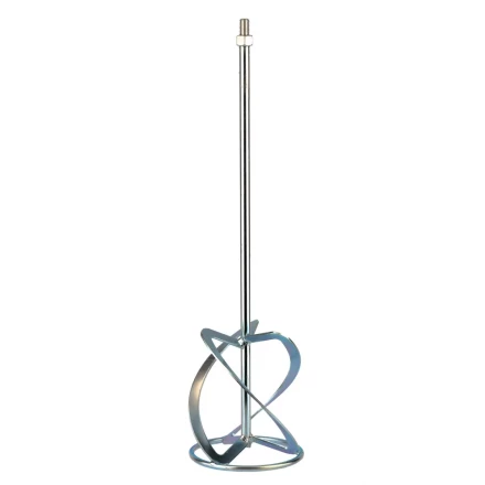 Насадка для миксера, для легких растворов Сибртех, 160 х 590 мм, оцинкованная, хвостовик резьба М14, 848997 купить в Уфе