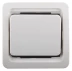Выключатель СВЕТОЗАР "ГАММА" одноклавишный, без подсветки, цвет белый, 10А/~250В SV-54130-W купить в Уфе