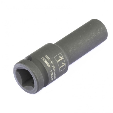 Головка ударная удлиненная шестигранная 11 мм 1/2&quot; CrMo  Stels 13935 купить в Уфе