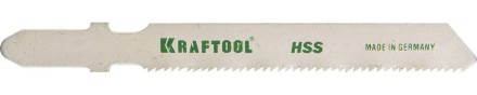 Полотна KRAFTOOL, T118A, для эл/лобзика, HSS, по металлу (1,5-2мм), EU-хвост., шаг 1,2мм, 55мм, 5шт 159551-1.2-S5 купить в Уфе