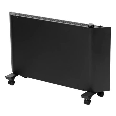 Конвектор электрический Denzel XCE-2000 B, 230 В, 2000 Вт, X-образный нагреватель черный 98129 купить в Уфе