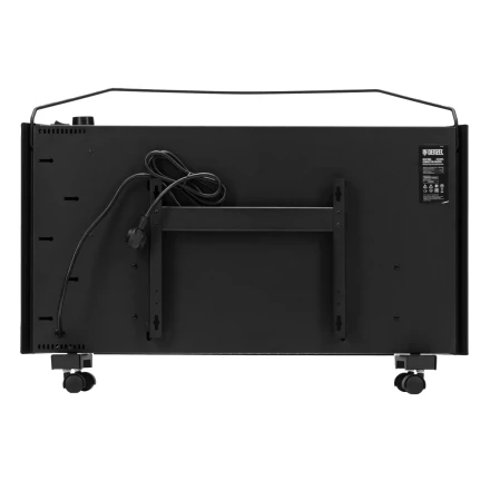 Конвектор электрический Denzel XCE-2000 B, 230 В, 2000 Вт, X-образный нагреватель черный 98129 купить в Уфе