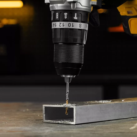 Сверло спиральное по металлу 3,5 x 70 мм, Р6М5, Golden Tip , 2шт. Denzel 718227 купить в Уфе