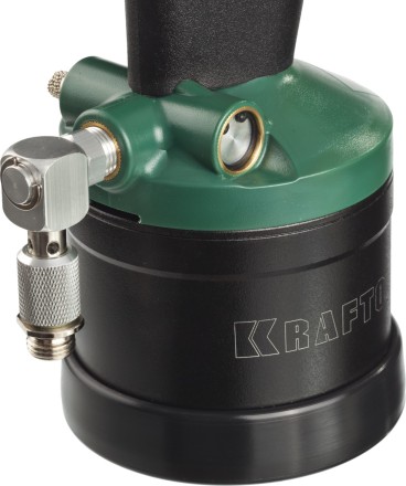 Заклепочник пневматический, KRAFTOOL 31188, корпус из композит материалов, для заклепок из нержав стали, 2,4-3,2-4-4,8мм 31188 купить в Уфе