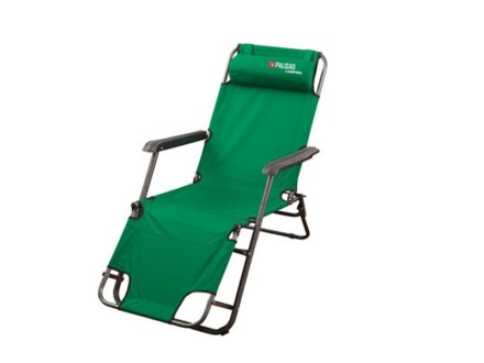 Кресло-шезлонг двухпозиционное 156х60х82 см PALISAD Camping 69587 купить в Уфе