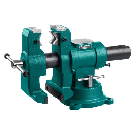 Тиски KRAFTOOL 3D-STEEL универсальные 32704-150 купить в Уфе