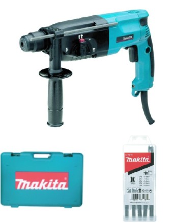 Перфоратор Makita HR 2450 X8 (НАБОР БУРОВ ИЗ 5 шт. В ПОДАРОК) купить в Уфе