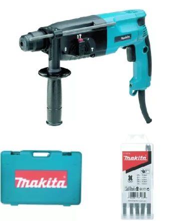 Перфоратор Makita HR2450X8 (НАБОР БУРОВ ИЗ 5 шт. В ПОДАРОК) купить в Уфе