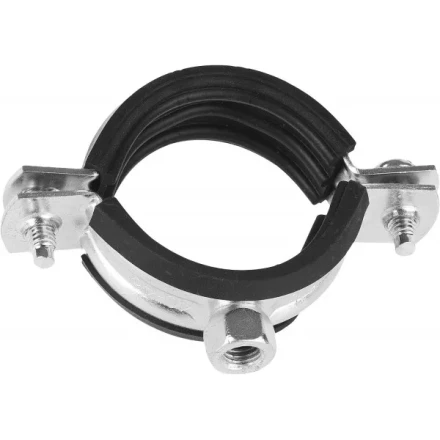 ЗУБР. Хомут трубный с гайкой, оцинкованный, 2&quot;, 1шт 37850-58-63-1 купить в Уфе