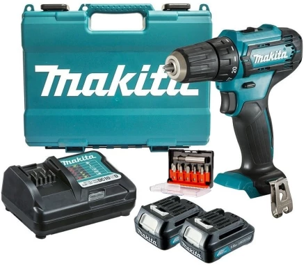 Дрель-шуруповерт Makita DF333DYX14,12В,2х1,5Ач Li-ion купить в Уфе