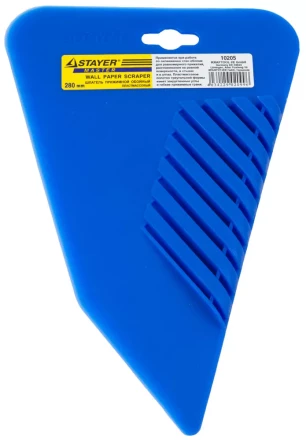 Шпатель STAYER прижимной, для обоев, пластмассовый, 280мм 10205 купить в Уфе