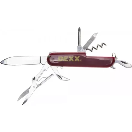 Нож DEXX складной многофункциональный, пластиковая рукоятка, 10 функций 47645 купить в Уфе