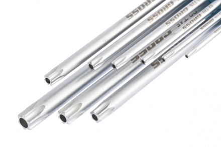 Набор ключей имбусовых TORX-TT T10-T50 экстра-длинные S2 сатинированные 9 шт Gross 16408 купить в Уфе