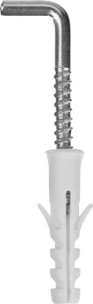 Дюбели ЕВРО с шурупом-крюком пакет серия МАСТЕР купить в Уфе