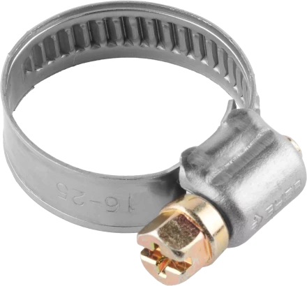 Хомуты нержавеющие с накатной лентой 9 мм коробка серия ПРОФЕССИОНАЛ купить в Уфе