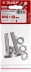 Болт (DIN933) в комплекте с гайкой (DIN934), шайбой (DIN125), шайбой пруж. (DIN127), M10 x 50 мм, 2 шт, ЗУБР 303436-10-050 купить в Уфе