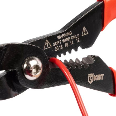 Многофункциональный стриппер КВТ WS-01A для снятия изоляции с проводов 0.5–4.0 мм (102403) купить в Уфе