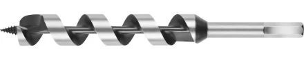 Сверло по дереву, спираль Левиса, HEX хвостовик, URAGAN 29465-235-25, d=25х235мм 29465-235-25 купить в Уфе