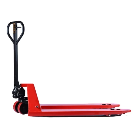 Тележка гидравлическая 2000 кг 1150 мм резиновые колеса и ролики TOR JC 1041040 купить в Уфе