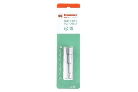 Головка HAMMER размер 8мм, H 65мм, S 1/4&#039;&#039; (229-007 PS HX) купить в Уфе