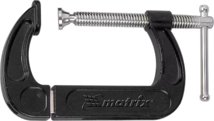 Струбцина G-образная, многоразмерная, поступенчатая регулировка, 2&quot;-3&quot; MATRIX PROFESSIONAL 20610 купить в Уфе
