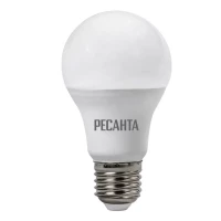Лампа светодиодная РЕСАНТА LL-R-A60-13W-230-3K-E27 76/1/17