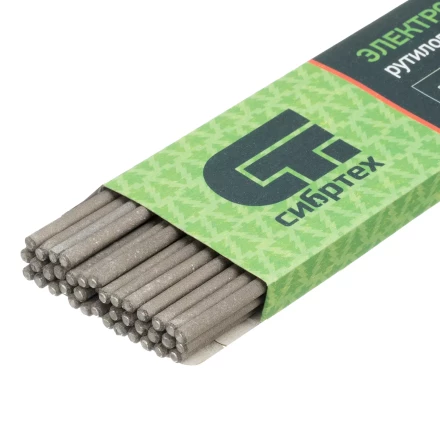 Электроды АНО-21, диам. 3 мм, 1 кг., рутиловое покрытие Сибртех 97535 купить в Уфе