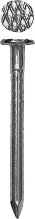 Гвозди ЗУБР оцинкованные строительные по дереву/листовому металлу, 2,5х50мм, ТФ1, 450шт 4-305031-25-050 купить в Уфе