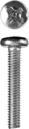 Винт ЗУБР &quot;МАСТЕР&quot; DIN 7985, класс прочности 4.8, оцинкованный, M6x35мм, 5кг 303150-06-035 купить в Уфе