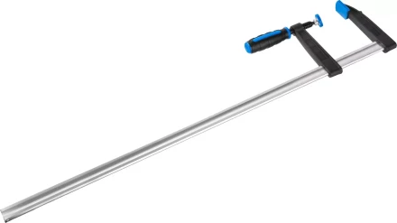 Струбцина ЗУБР &quot;ПРОФЕССИОНАЛ&quot;, тип &quot;F&quot;, двухкомпонентная ручка, стальная закаленная рейка, 120х800мм 32155-120-800 купить в Уфе