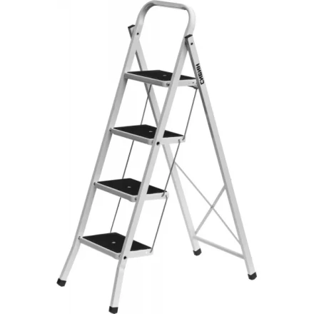 Лестница-стремянка СИБИН стальная c широкими ступенями, 4 ступени 38807-04 купить в Уфе