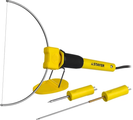 Прибор STAYER MASTER MAXtermo для художественной резки пенопласта, пластика, 3 насадки, 7Вт 45257-H3 купить в Уфе