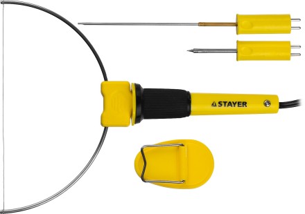 Прибор STAYER MASTER MAXtermo для художественной резки пенопласта, пластика, 3 насадки, 7Вт 45257-H3 купить в Уфе
