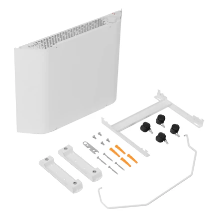 Конвектор электрический Denzel XCE-1000, 230 В, 1000 Вт, X-образный нагреватель белый 98130 купить в Уфе