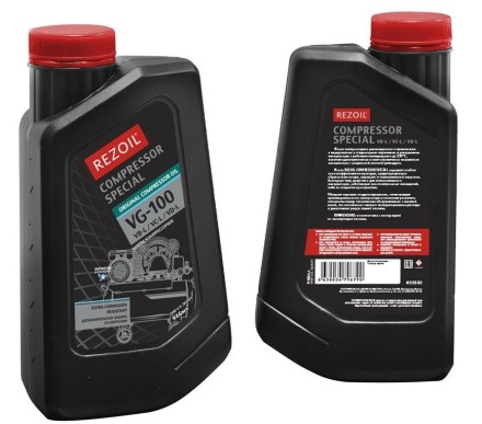 Масло компрессорное минеральное 0,96 л. VG-100 REZOIL COMPRESSOR Rezer купить в Уфе