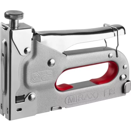Степлер с регулировкой силы удара, металлический корпус, для тонкой скобы тип 53 (4-14 мм), MIRAX 3144 купить в Уфе