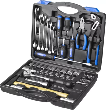 Набор слесарно-монтажного инструмента СИБИН, 56 предметов 27765-H56 купить в Уфе