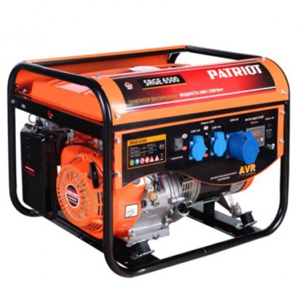 Бензогенератор Patriot Max Power SRGE 6500 купить в Уфе