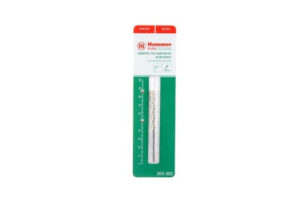 Сверло по камню HAMMER Ф5х85мм (DR CR 5,0мм*85/50мм) купить в Уфе