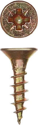 Шурупы ЗУБР &quot;МАСТЕР&quot; по дереву желтопассивированные, 5.0x20мм, 45шт 300396-50-020 купить в Уфе