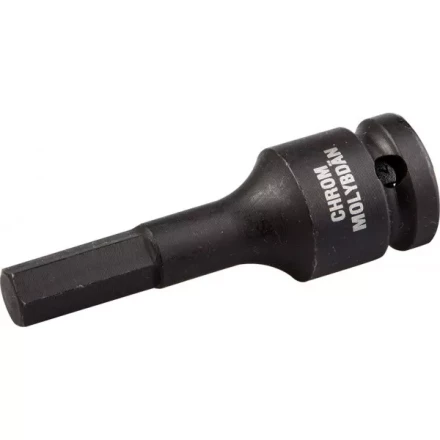 Торцовая головка KRAFTOOL &quot;INDUSTRIE QUALITAT&quot; ударная (1/2&quot;), HEX, Cr-Mo, фосфатированная, H9 27950-09 купить в Уфе